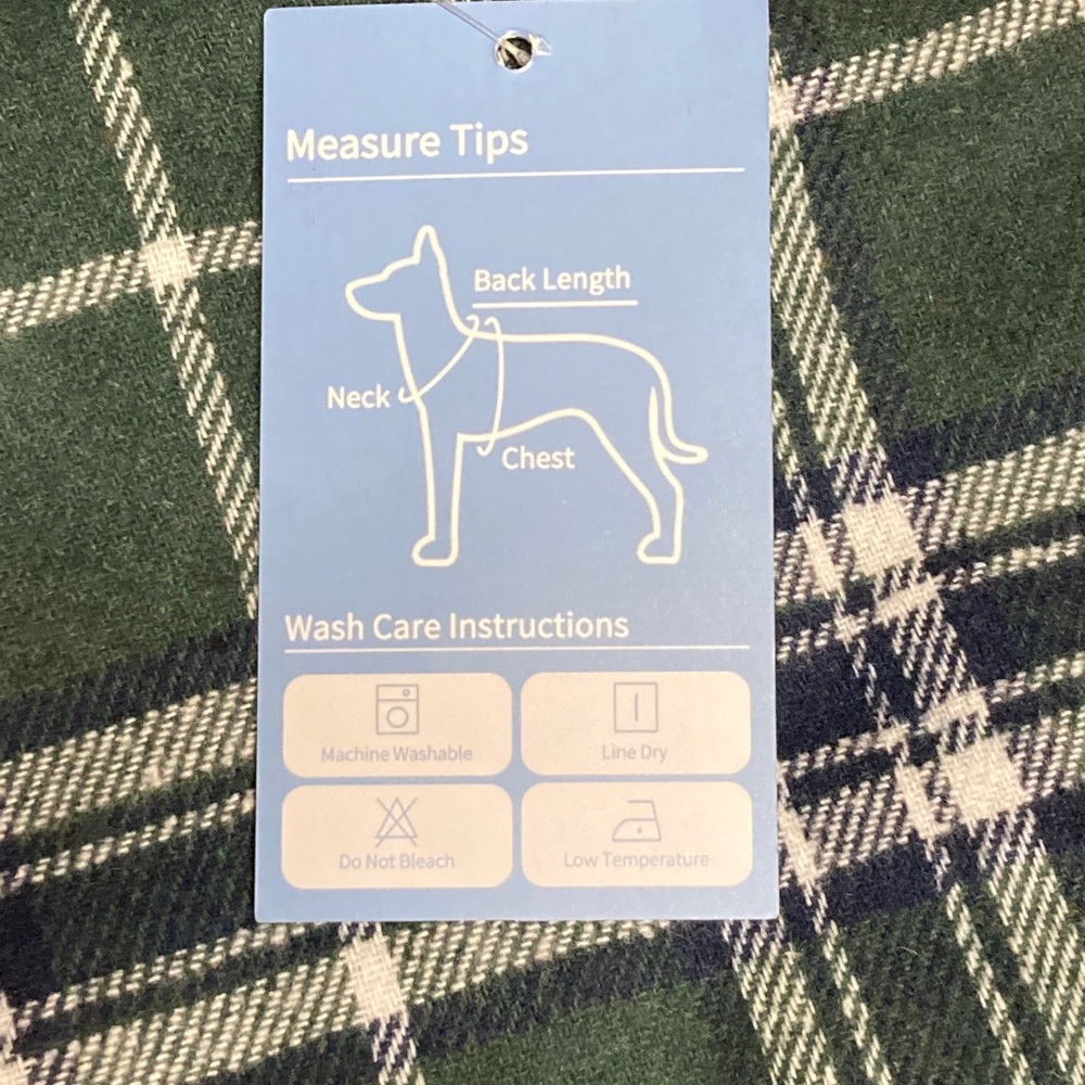 NWT Kuoser Dog Jacket Reversible Green Tartan Plaid or Quilted Black Sz M - Picture 3 of 15